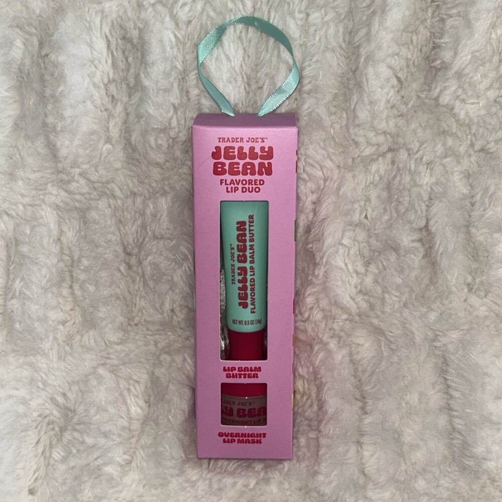 NEW Trader Joe’s Jelly Bean Flavored Duo Lip Balm Butter/ Lip Mask